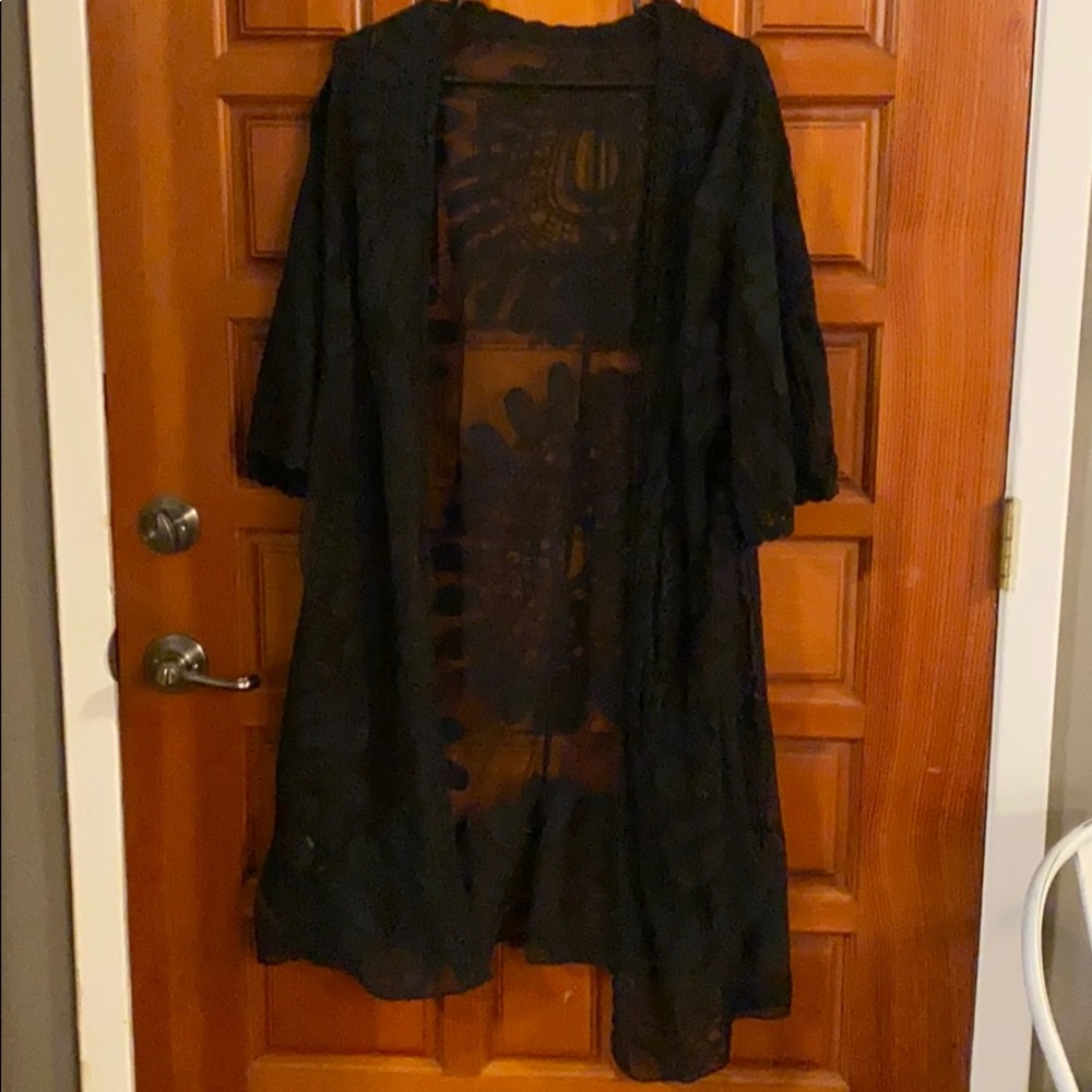 Lace duster